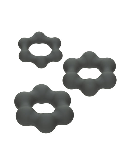 Alpha Liquid Silicone 3 Ring Endurance Set