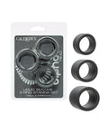 Alpha Liquid Silicone 3 Ring Stamina Set