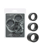 Alpha Liquid Silicone 3 Ring Stamina Set