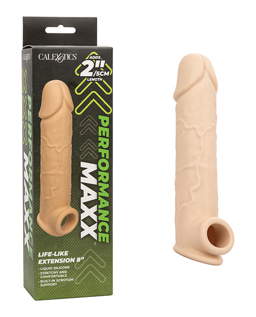 Performance Maxx Life - Like 8" Penis Extension - Ivory
