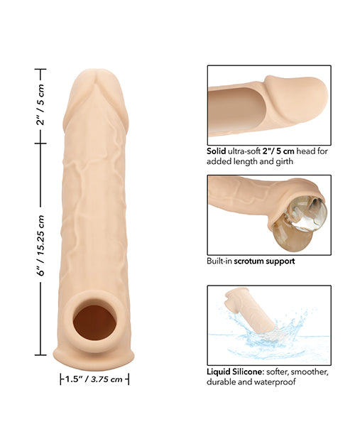 Performance Maxx Life - Like 8" Penis Extension - Ivory