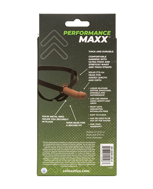 Performance Maxx Life - Like Penis Extension w/Harness - Brown