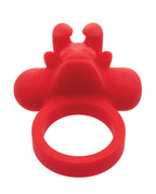 Couple' Enhancer Silicone Rechargeable The Matador Enhancer w/Triple Stimulation - Red
