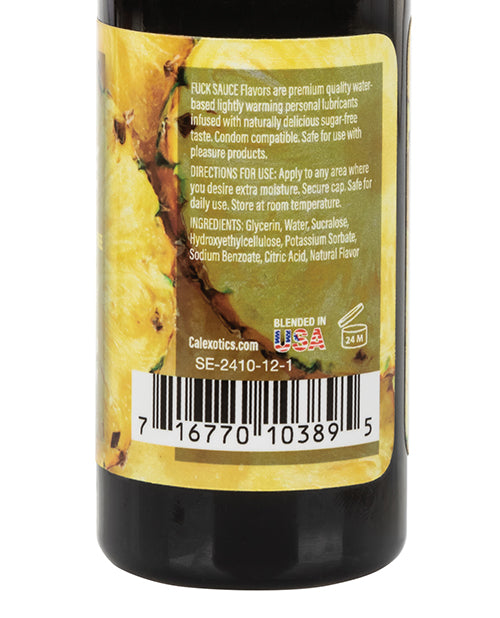Fuck Sauce Water Based Personal Lubricant - Pineapple