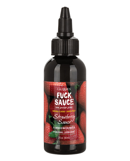 Fuck Sauce Flavored Water Based Personal Lubricant - Strawberry