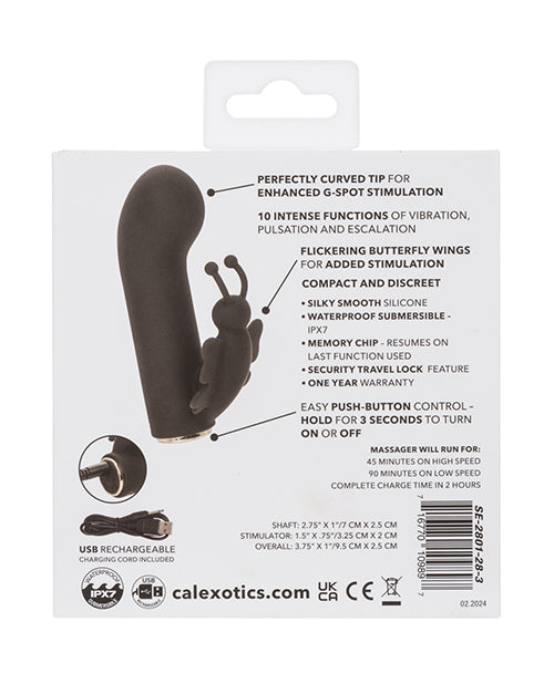 Raven Butterfly G - Spot Vibrator - Black