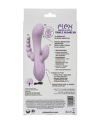 Flex Bend & Hold Triple Rumbler Triple Motor Massager - Purple