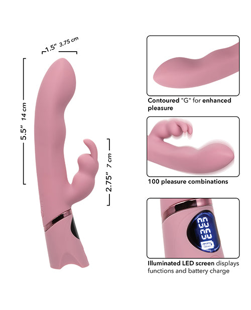 Orgasmatron Digital G - Bunny Vibrator - Pink