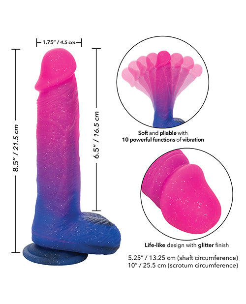 Naughty Bits Ombre Hombre Vibrating Dildo