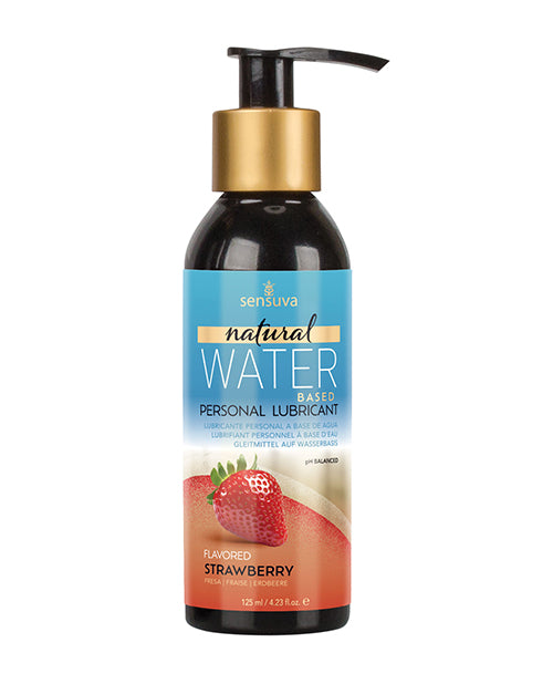 Sensuva Natural Based Personal Moisturizer - Strawberry
