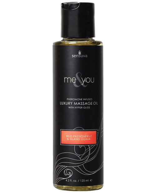 Sensuva Me & You Massage Oil - Island Passion