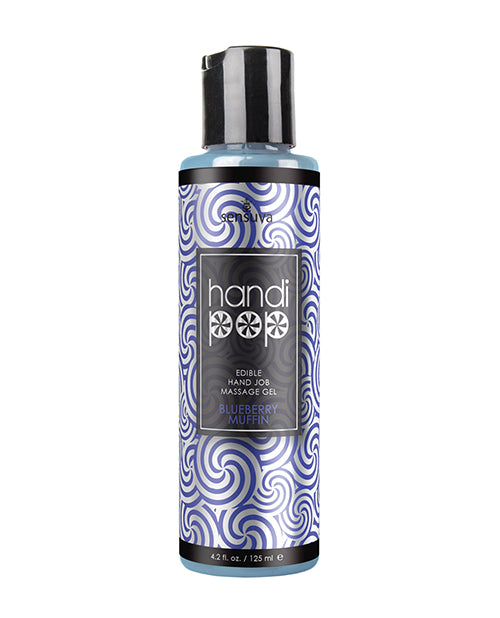 Handipop Hand Job Massage Gel - Bottle Blueberry Muffin