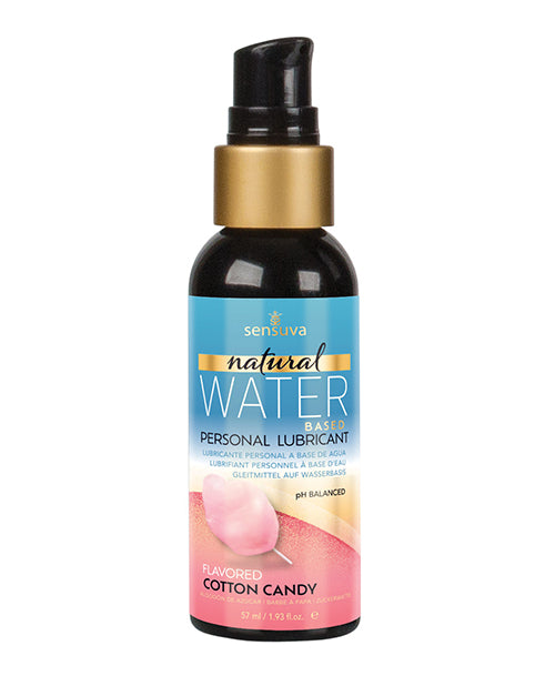 Sensuva Natural Water Based Personal Lubricant - Cotton Candy
