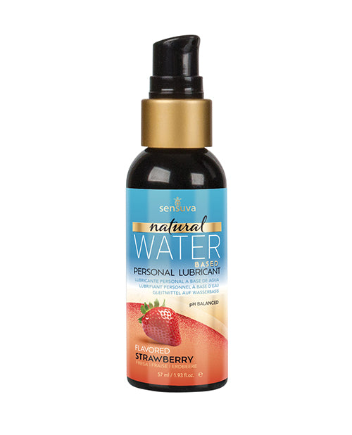 Sensuva Natural Water Based Personal Moisturizer - Strawberry