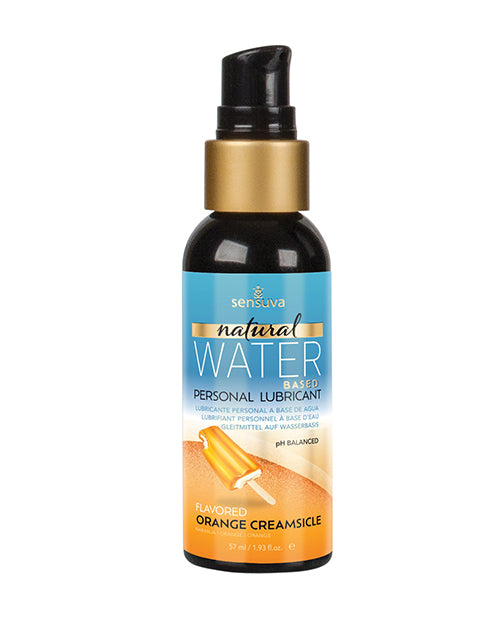 Sensuva Natural Water Based Personal Moisturizer - Orange Creamsicle