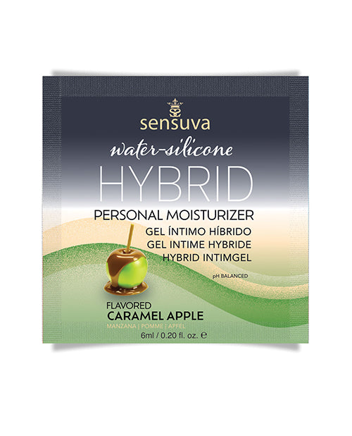 Sensuva Hybrid Personal Moisturizer Single Use Packet - Caramel Apple