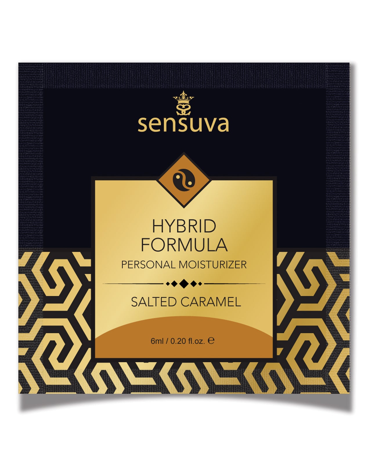 Sensuva Hybrid Personal Moisturizer Single Use Packet - Salted Caramel