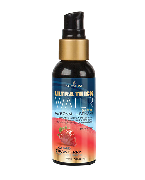 Sensuva Ultra Thick Water Based Personal Moisturizer - Strawberry