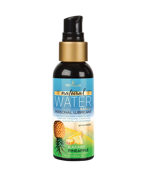 Sensuva Natural Water Based Lubricant - Pineapple