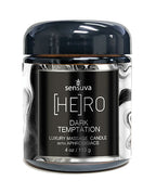 Sensuva Hero Dark Temptation Luxury Candle - Ocean & Forest