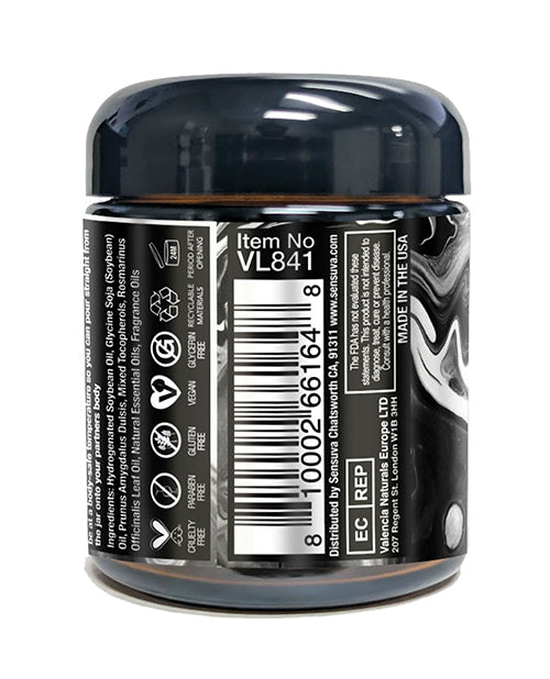 Sensuva Hero Dark Temptation Luxury Candle - Ocean & Forest