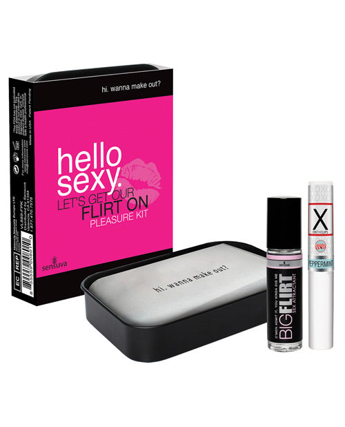 Sensuva Hello Sexy Let' Get Our Flirt On Pleasure Kit