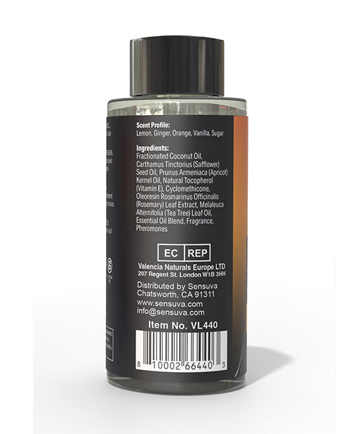 Sensuva Me &amp; You Massage Oil - 2 oz Lust in Paradise