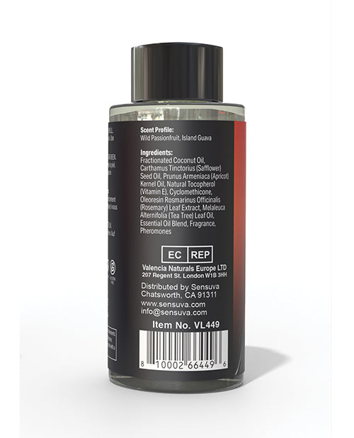 Sensuva Me &amp; You Massage Oil - 2 oz Island Passion