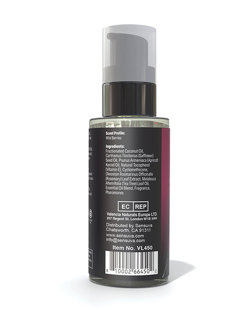 Sensuva Me &amp; You Massage Oil - 2 oz Berry Flirty