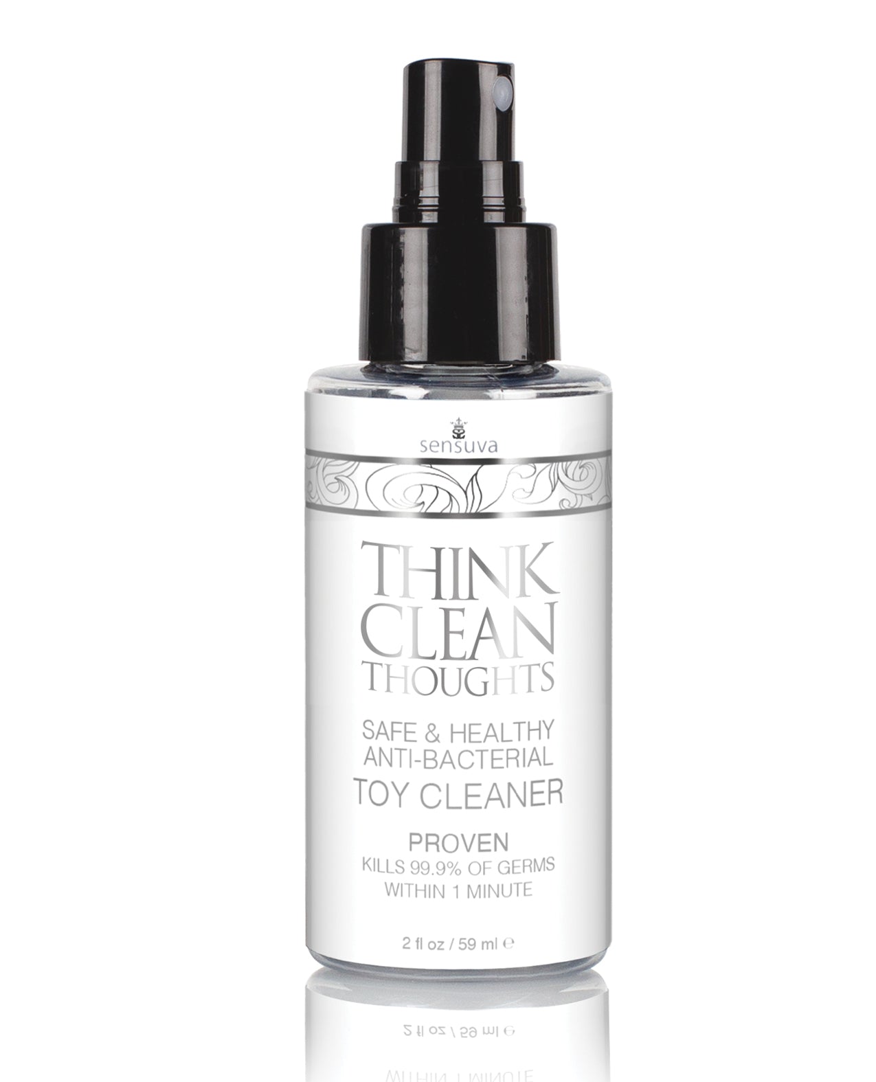 Sensuva Think Clean Thoughts Anti Bacterial Toy Cleaner - Bottle