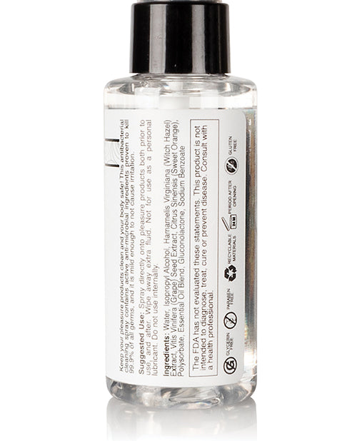 Sensuva Think Clean Thoughts Anti Bacterial Toy Cleaner - Bottle