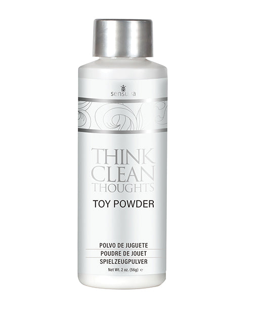 Sensuva Think Clean Thoughts Toy Powder - Bottle