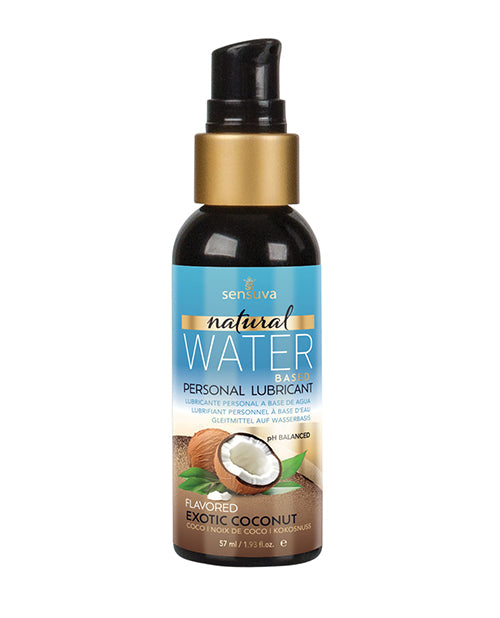 Sensuva Natural Water Based Personal Moisturizer - Exotic Coconut