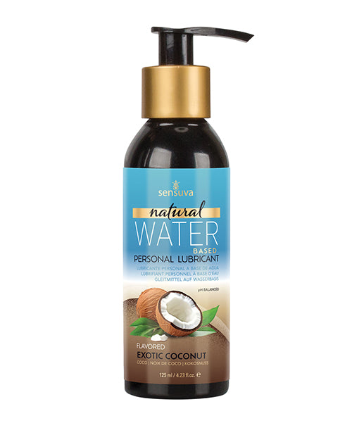 Sensuva Natural Water Based Personal Lubricant - Exotic Coconut