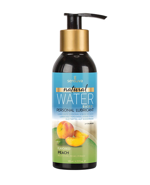 Sensuva Natural Water Based Personal Moisturizer - Peach