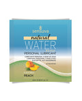 Sensuva Natural Water Based Personal Moisturizer Single Use Packet - Peach