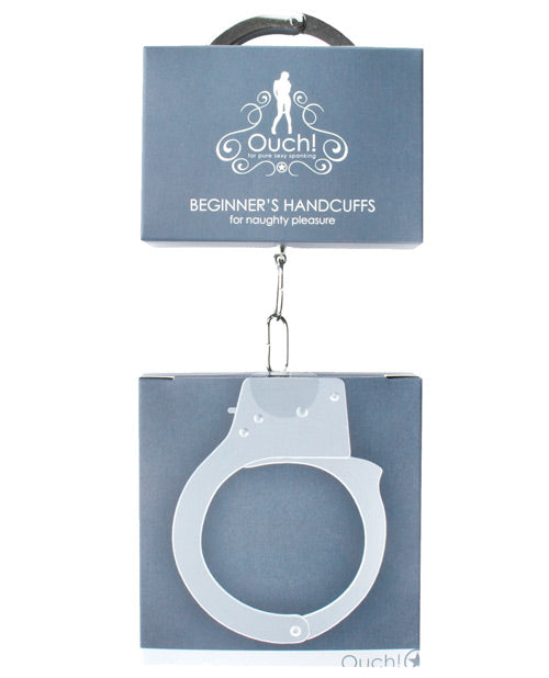 Shots Ouch Beginner' Handcuffs - Metal