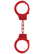 Shots Ouch Beginner' Handcuffs - Red