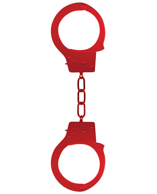 Shots Ouch Beginner' Handcuffs - Red