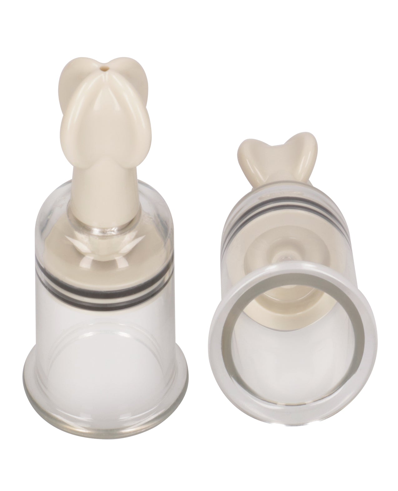 Shots Pumped Nipple Suction Set - Clear
