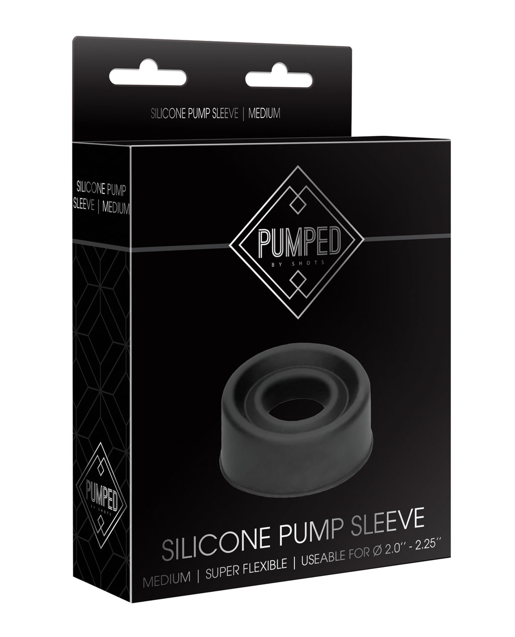 Shots Pumped Sleeve - Black