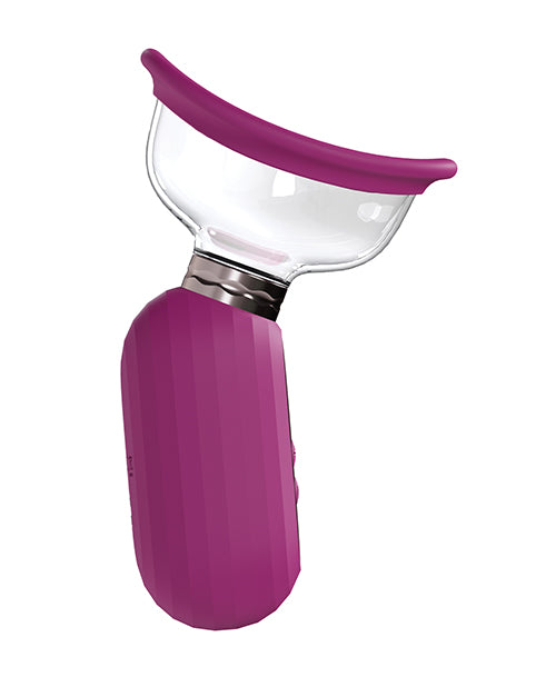 Shots Pumped Dazzling Clitoral, Nipple & Breast Pump - Pink