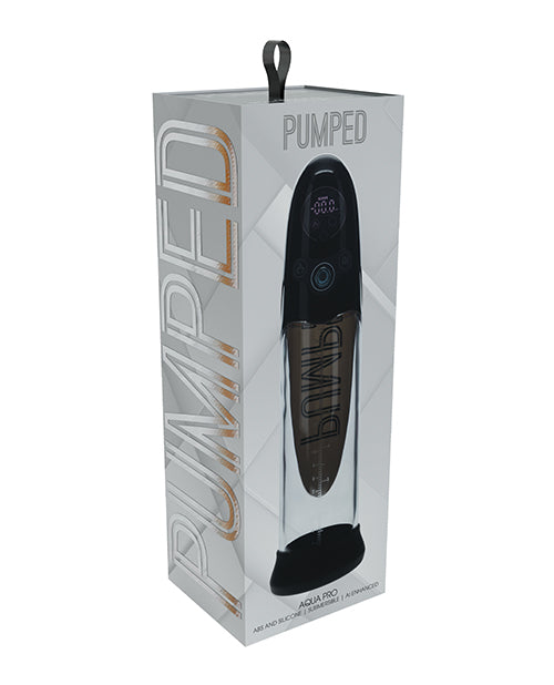 Shots Pumped Aqua - Pro Penis Pump - Black