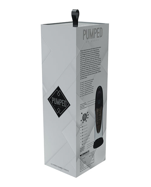 Shots Pumped Aqua - Pro Penis Pump - Black