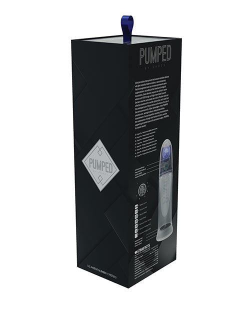 Shots Pumped Aqua - Pro Penis Pump - Gray