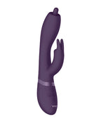 Shots Vive Nilo Pinpoint Rotating G - Spot Rabbit - Purple