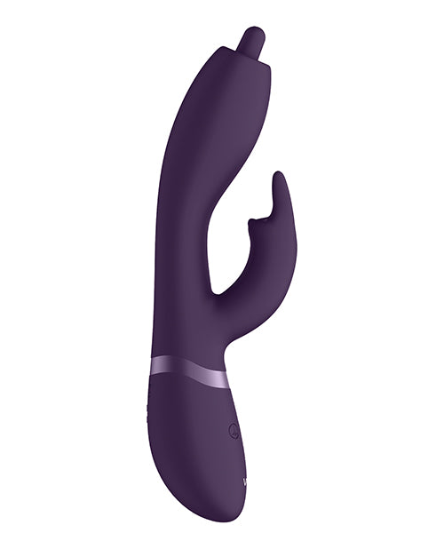 Shots Vive Nilo Pinpoint Rotating G - Spot Rabbit - Purple