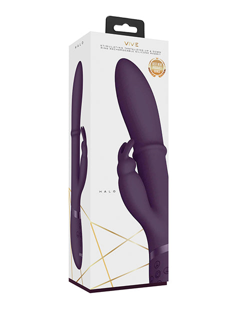 Shots Vive Halo Up & Down Ring G - Spot Rabbit - Purple