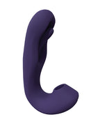 Shots Vive Yuna Dual Action Airwave Vibrator & G - Spot Stimulator - Purple