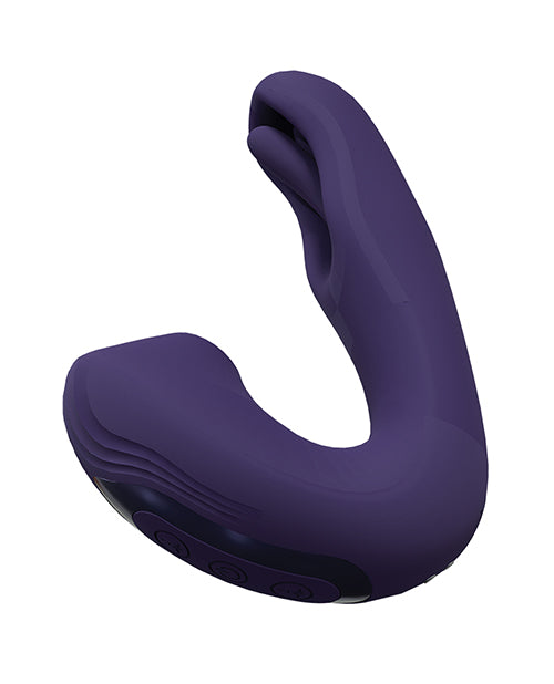 Shots Vive Yuna Dual Action Airwave Vibrator & G - Spot Stimulator - Purple